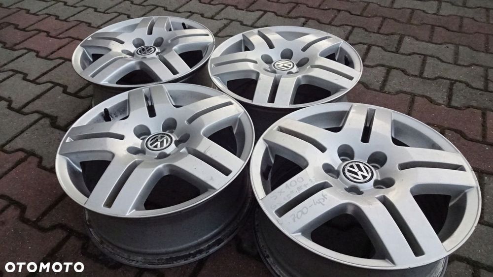 Felgi aluminiowe 15 VW Volkswagen 1J0601025Q ET38 alufelgi - 3