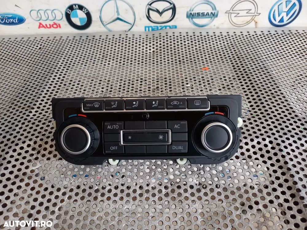 Panou Modul Comenzi Clima Climatronic  Vw Golf 6 Vl Cod 5kBS - Dezmembrez Arad - 4