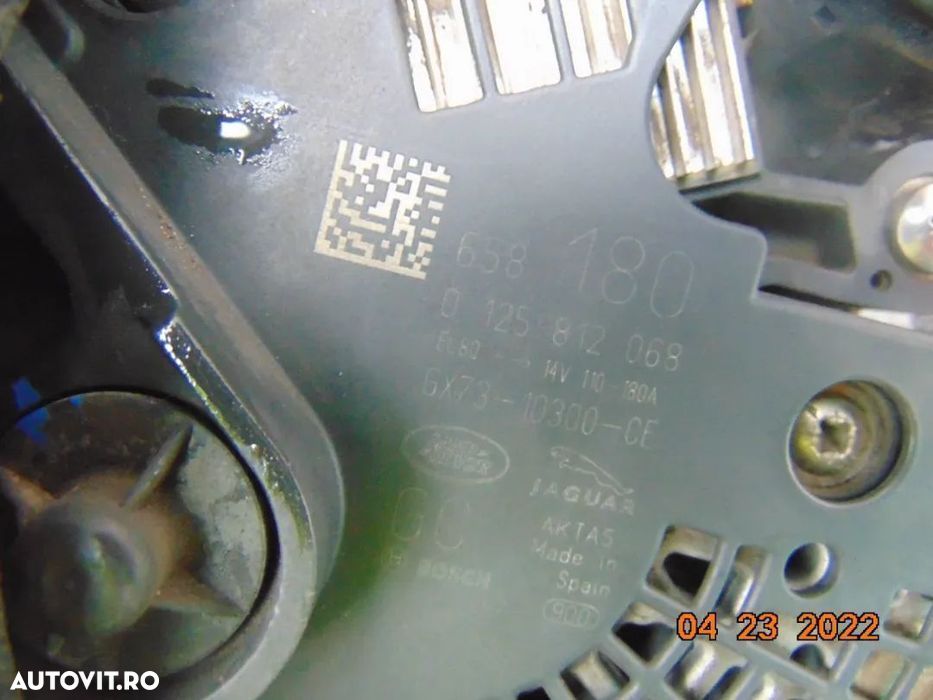 Alternator land rover Discovery Sport 2.0 discovery 5 range rover evoq - 3