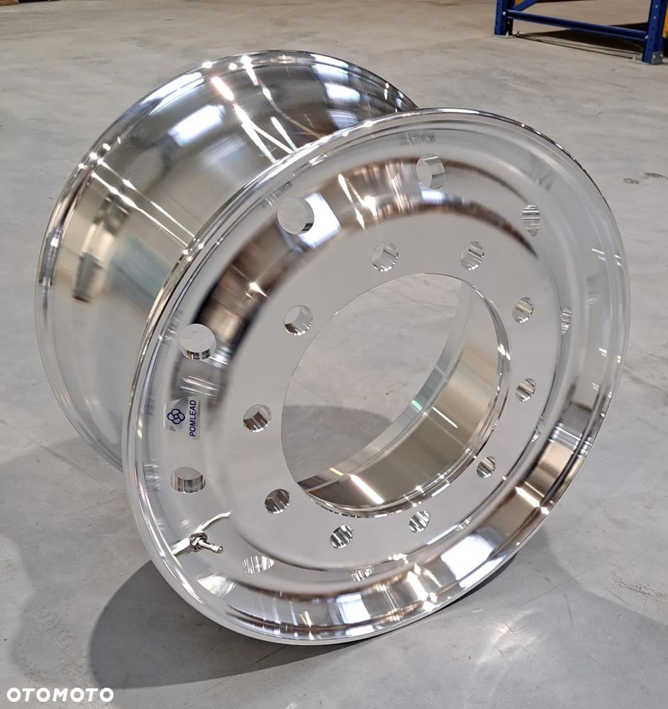 Felga aluminiowa POMLEAD 22,5x11,75 ET120 26mm Diamond Cut Machined - 4