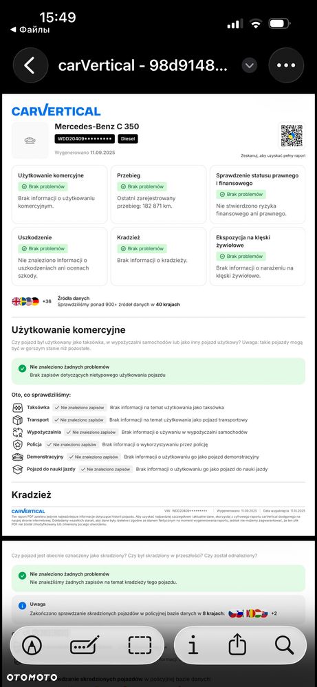 Mercedes-Benz Klasa C 350 CDI DPF 4Matic 7G-TRONIC BlueEFFICIENCY Elegance - 6