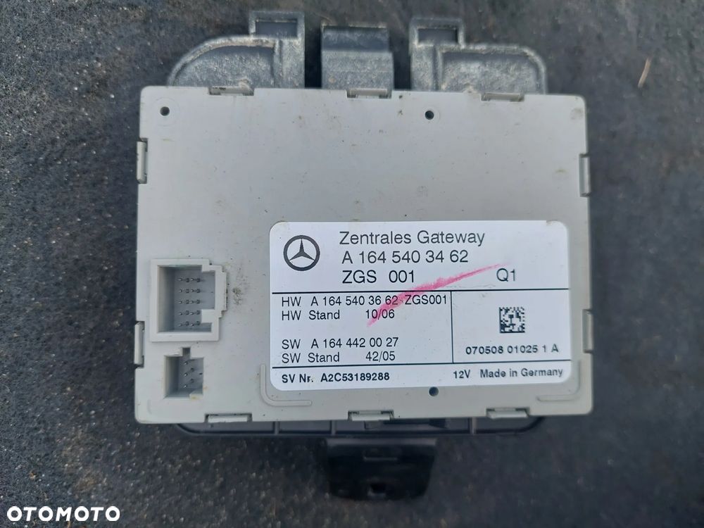 MERCEDES GL W 164 X164 STEROWNIK MODUŁ GATEWAY A1645403462  RAF-AUTO CZĘŚCI - 1