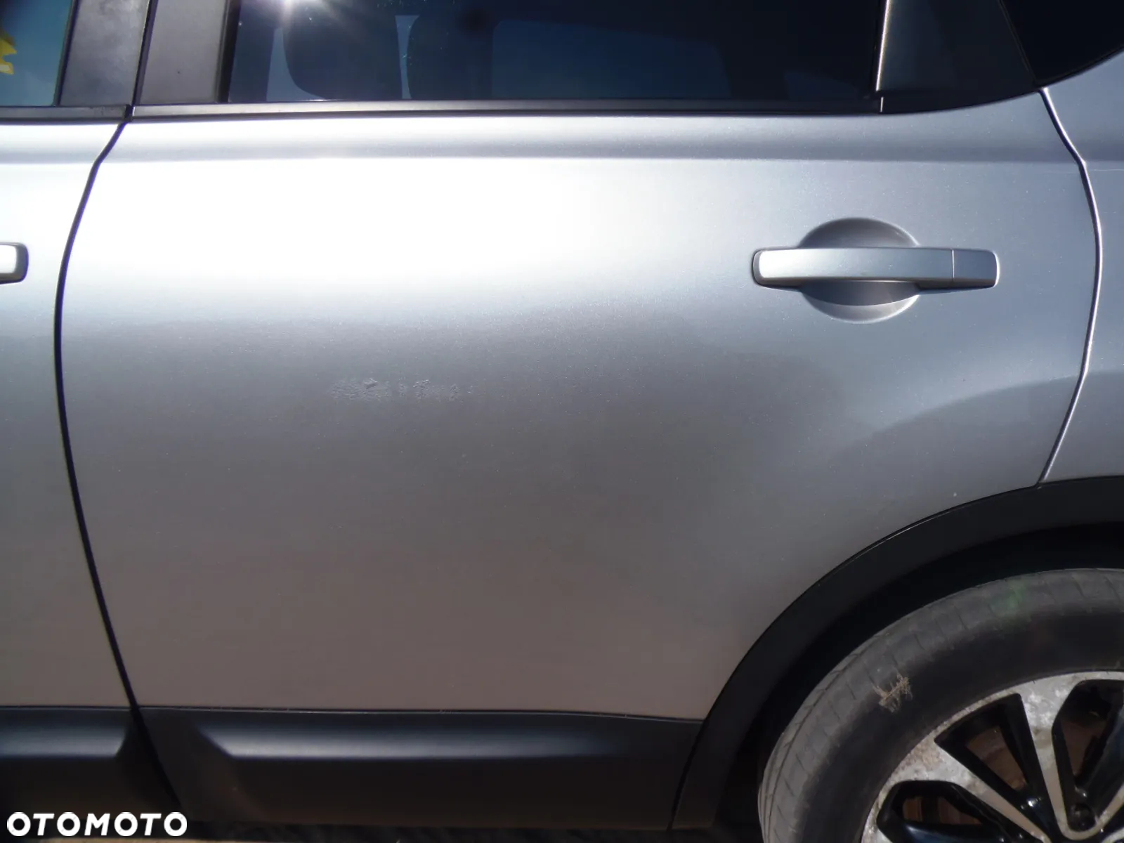 NISSAN QASHQAI J10 LIFT 012R DRZWI LEWE TYLNE TYŁ KY0G - 2