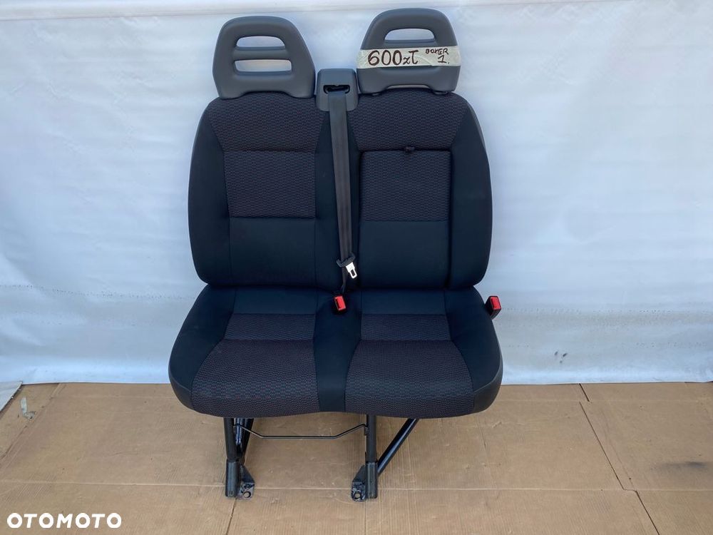 DUCATO BOXER JUMPER 2014- fotel PODWÓJNY KANAPA pasażera prawy ze STOLIKIEM - 2