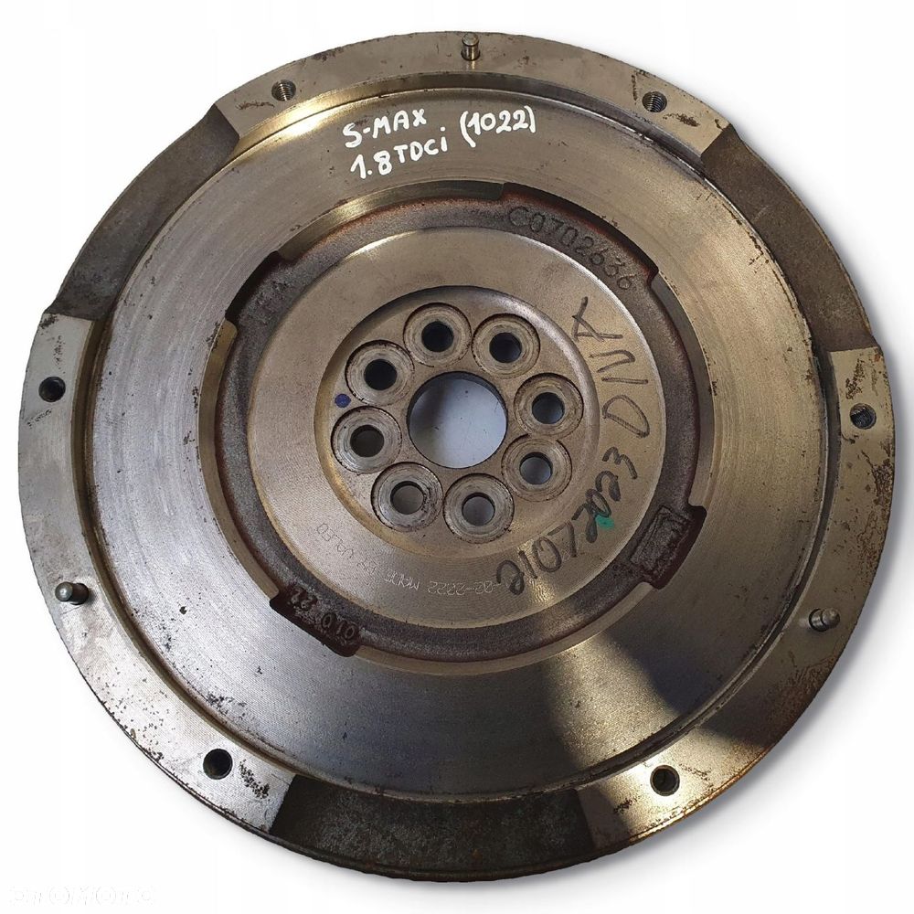 KOŁO ZAMACHOWE Ford S-Max 1.8 TDCI sztywne koło C0702636 - 3