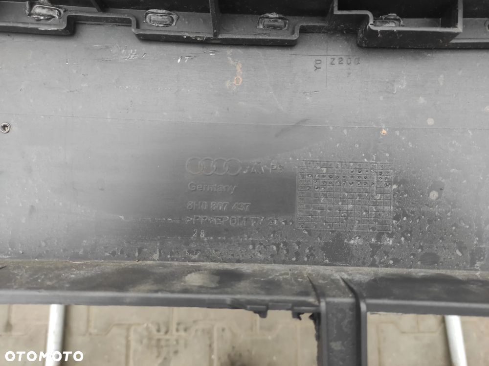 AUDI A4 S4 B6 CABRIO ZDERZAK PRZÓD PRZEDNI CZARNY SPRYSKI XENON WYSYŁKA !!! - 11