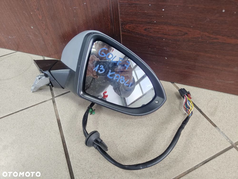 VW Golf VII 7 prawe lusterko 13Pin Eu