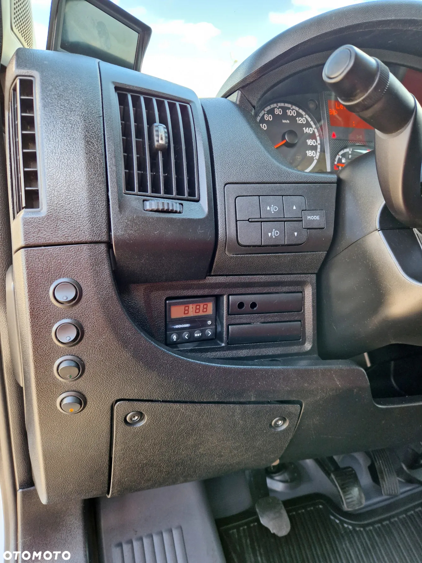 Fiat DUCATO 2,3 MJT 130 KONNA DOKA BRYGADÓWKA 7 OSBOWA 3,5M SKRZYNIA WEBASTO KAMERA MAX 16 KOŁA GWARANCJA - 13