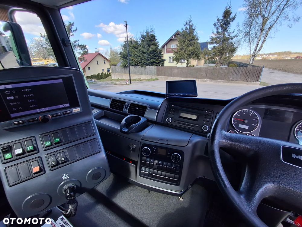 MAN TGM 16.250 Zamiatarka BUCHER CityFant 6000 Euro 6 EUnited PM10 Dodatkowy Silnik Rok: 2015 Zamiatarka Uliczna Niski Przebieg - 18