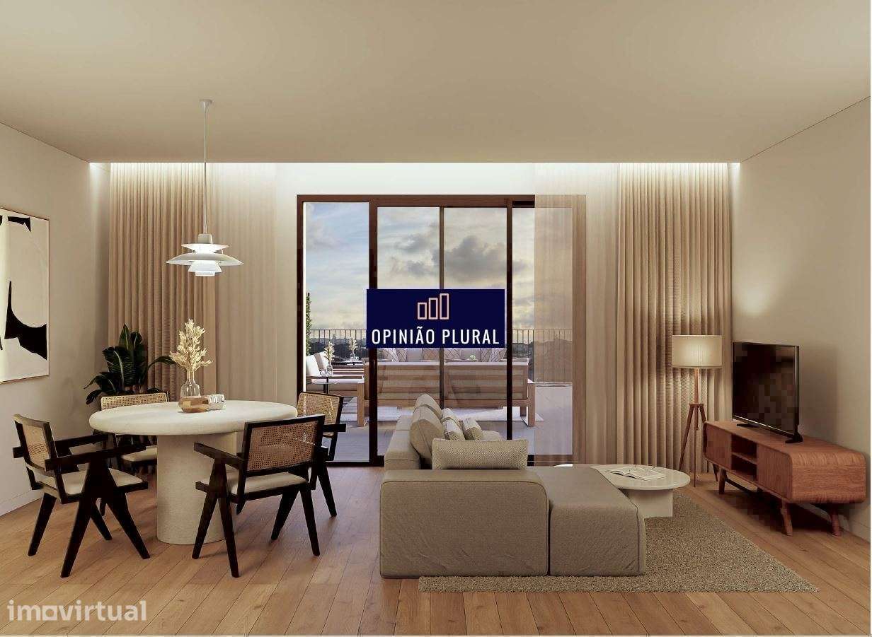 T2 Novo de Luxo com Varanda e Garagem | Haven Terrazza  Valbom - Grande imagem: 4/12