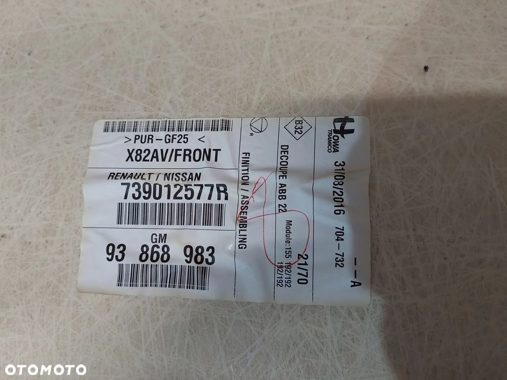 PODSUFITKA RENAULT TRAFIC III 3 R2016 NR 739012577R - 3