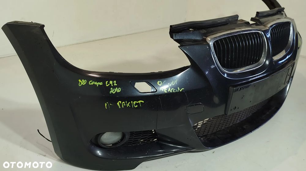 zderzak przedni przód grill BMW 3 E92 E93 06-12 M-PAKIET COUPE XENON - 3