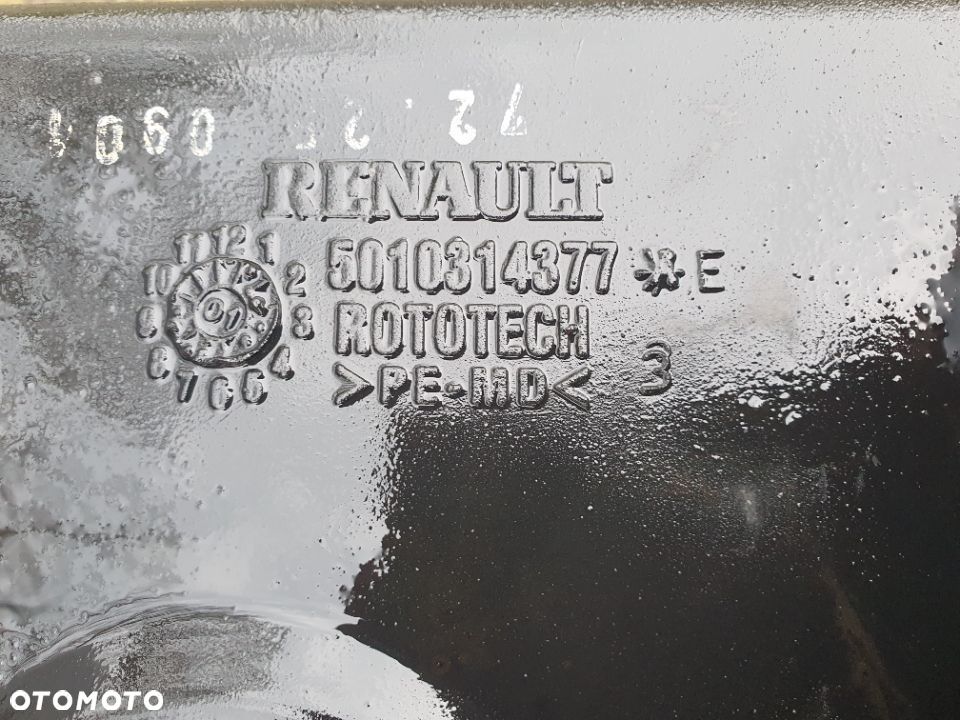 ZBIORNIK PALIWA PLASTIKOWY  RENAULT MIDLUM MIDLINER S 130L 190L 260L 215L 80L - 4
