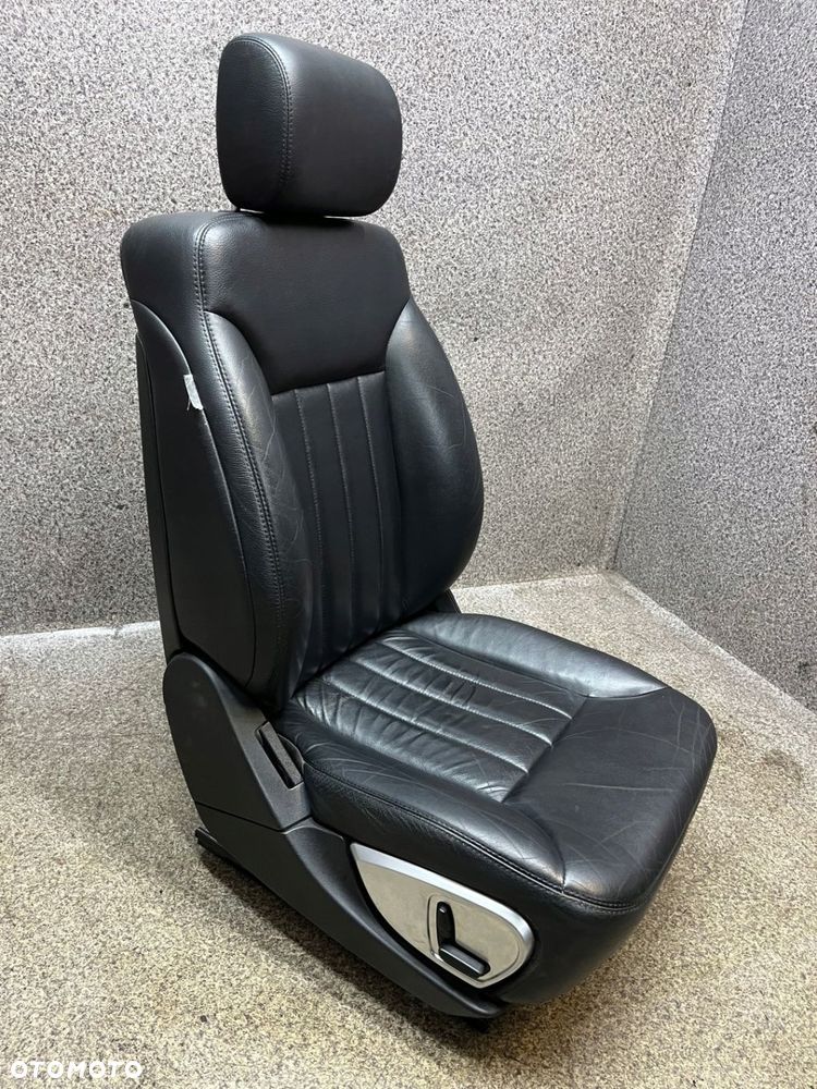 Fotel pasazera prawy przod przedni grzany skora Airbag Mercedes ML W164 - 4