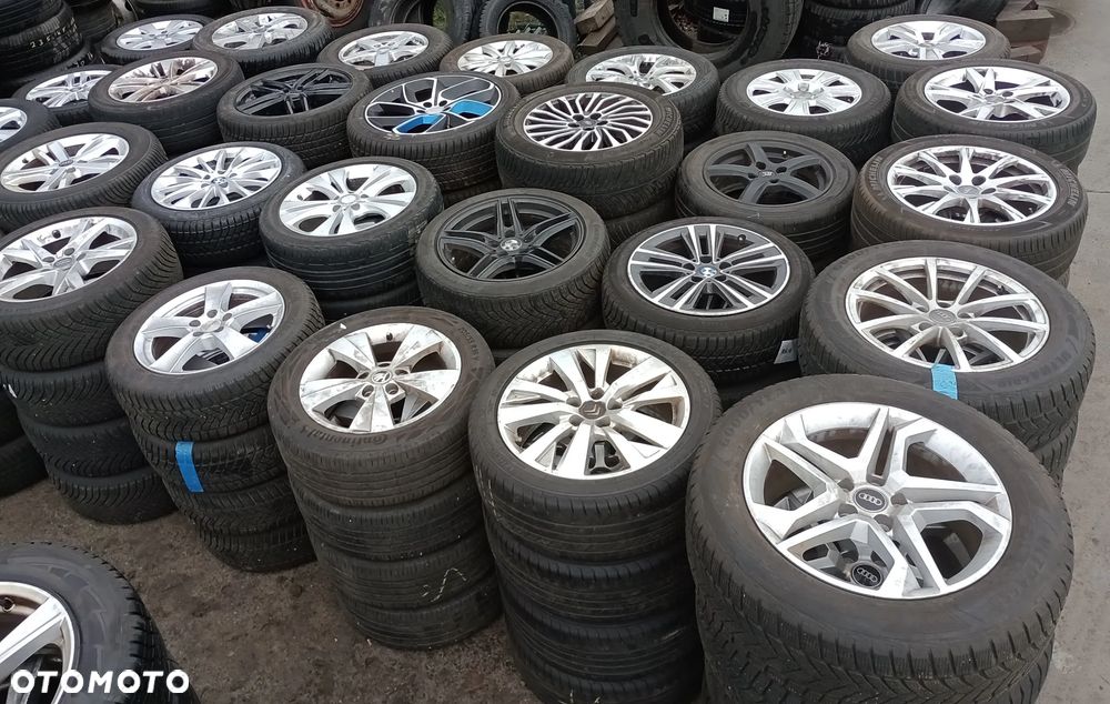 KOŁA ALUMINIOWE PAKIET KÓŁ ZIMOWE LETNIE RÓŻNE ROZMIARY OFERTA HURTOWA - 1