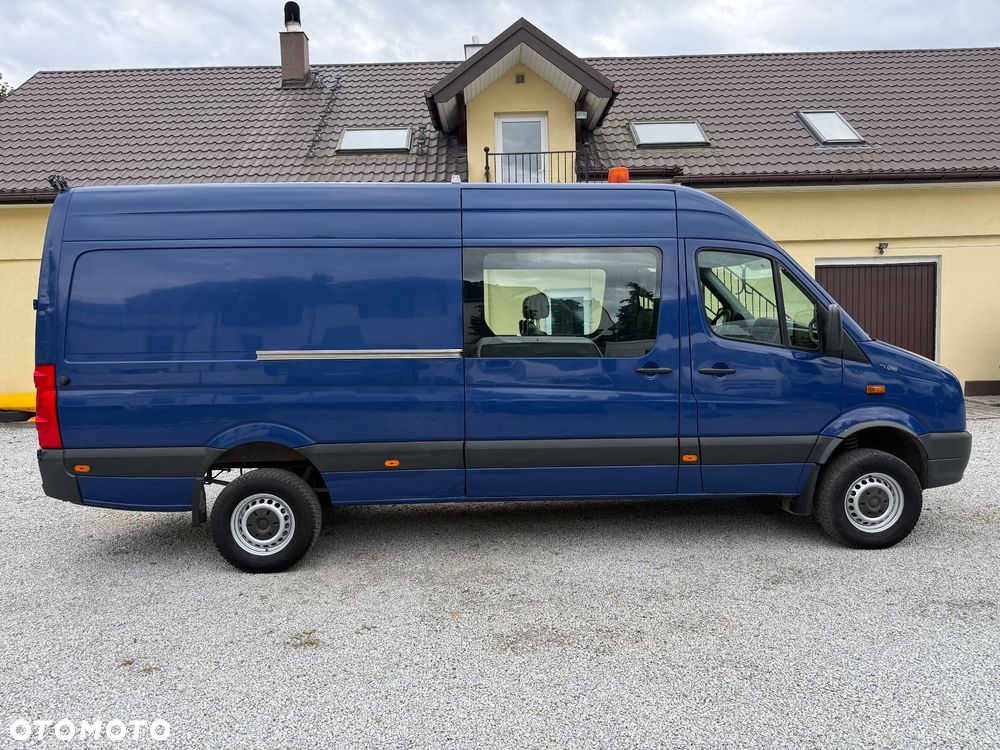 Volkswagen Crafter L4H3 4Motion 4x4 6 osób Salon PL Brygadówka DOKA - 7