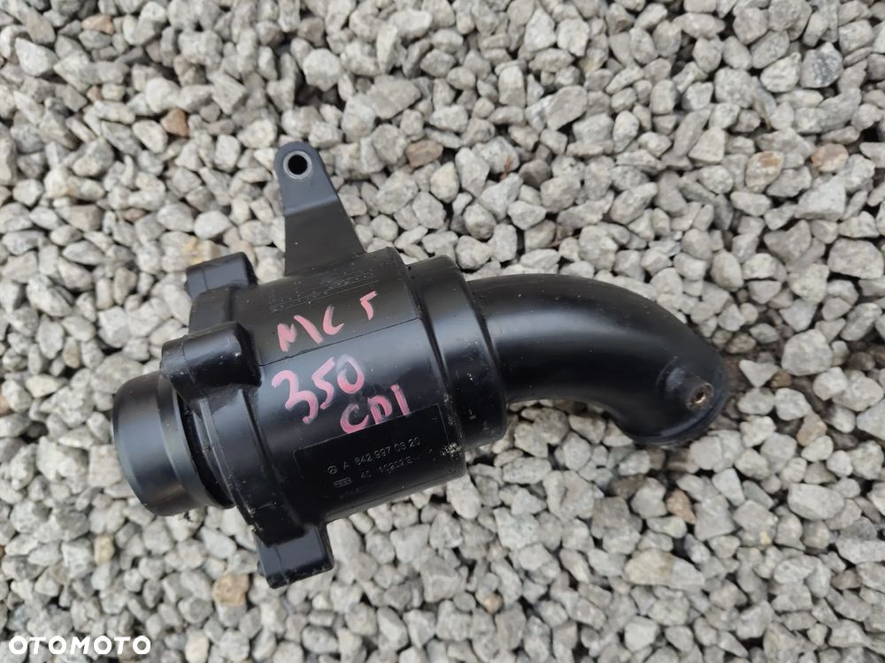 MERCEDES W164 LIFT 3.0 3.5 V6 350 CDI RURA Tłumik SZMERÓW Rezonator A6429970320 - 2