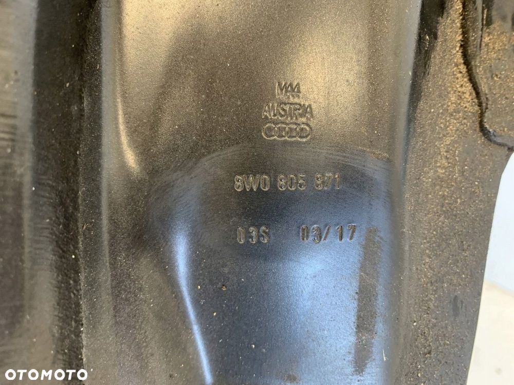Ćwiartka Przednia Lewa Przód Ly9T Podłużnica Słupek Próg Audi A5 F5 8W 17R - 15