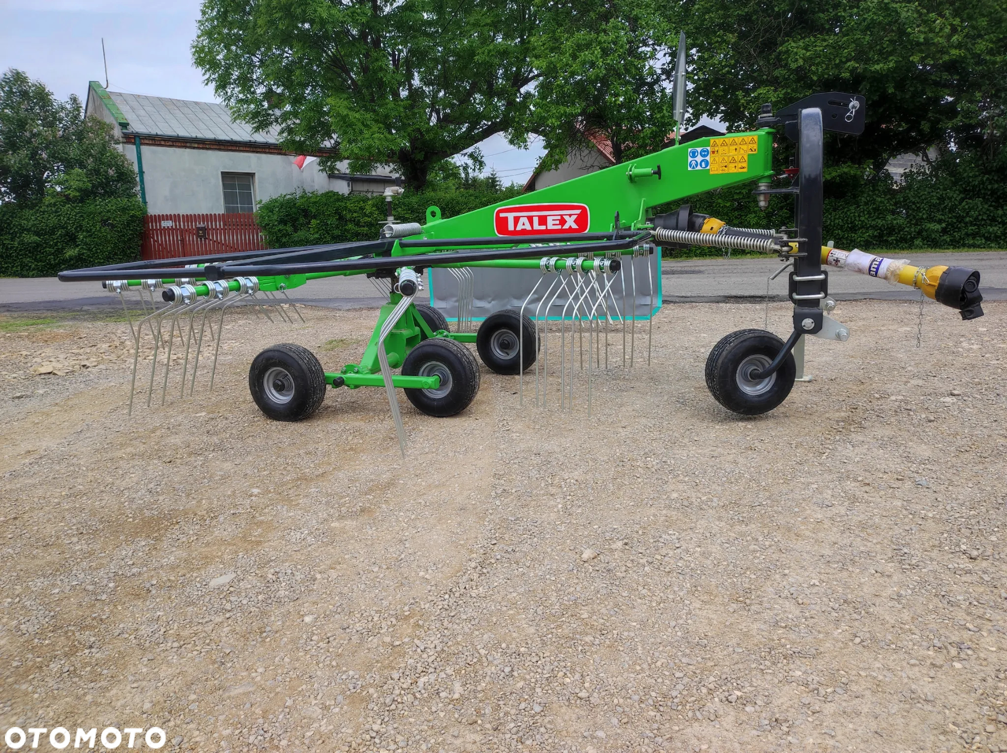 ZGRABIARKA KARUZELOWA/ karuzela do siana/ tandem/ wałek WOM ze sprzęgłem/ 3,6m TALEX/ SPIDER 360 promocja/ transport gratis - 3