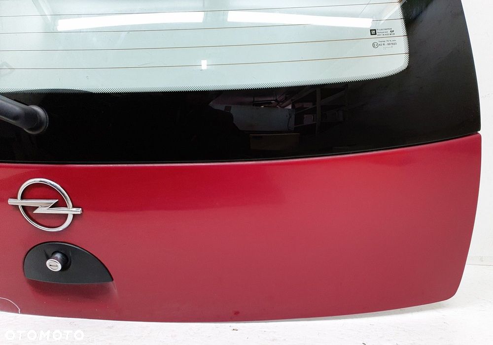 KLAPA BAGAŻNIKA TYLNA TYŁ Y573 OPEL CORSA C 5D LIFT - 6