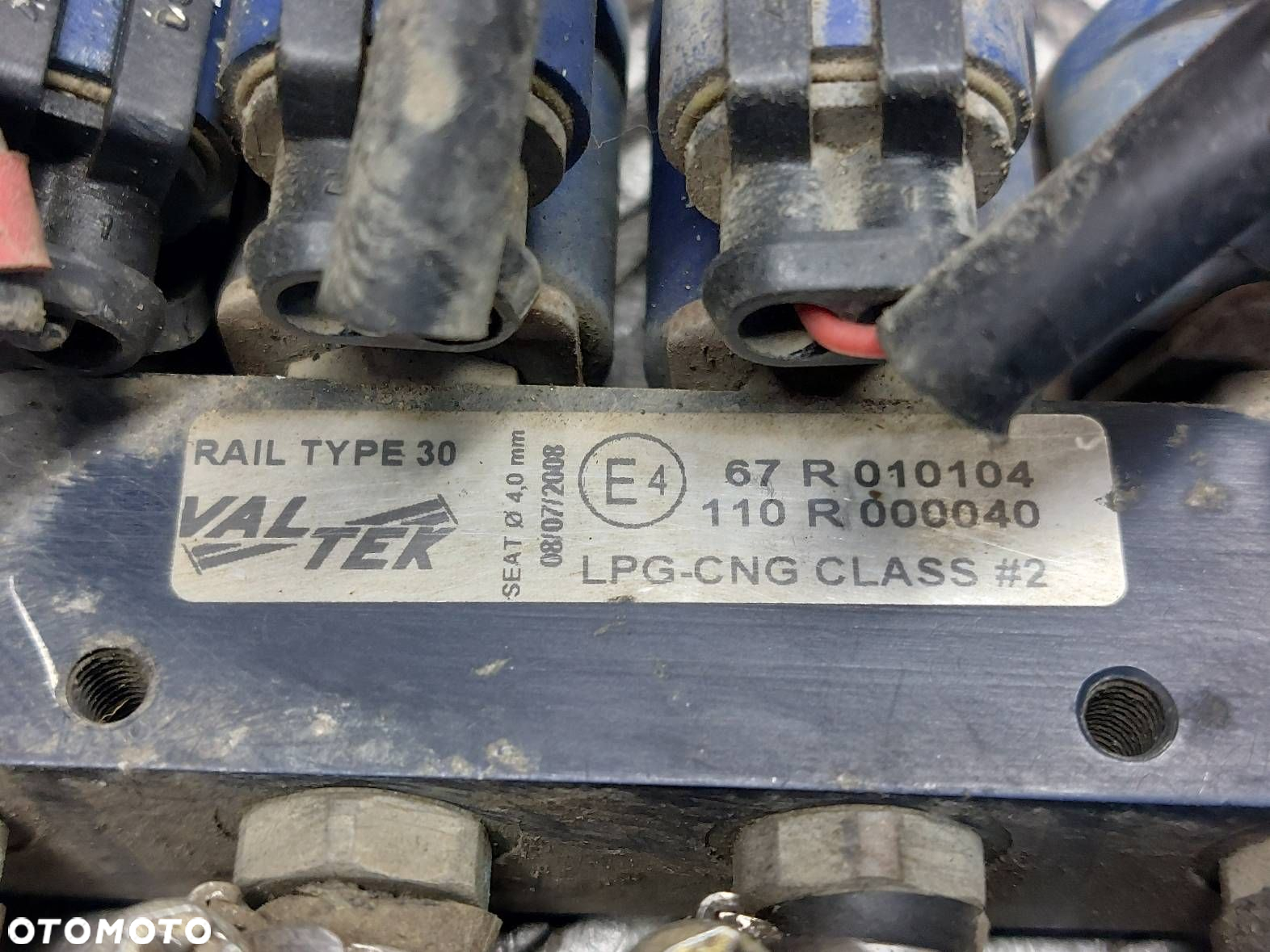 INSTALACJA GAZOWA LPG KME AKME VALTEK RAIL TYPE 30 KME RED-1 - 3