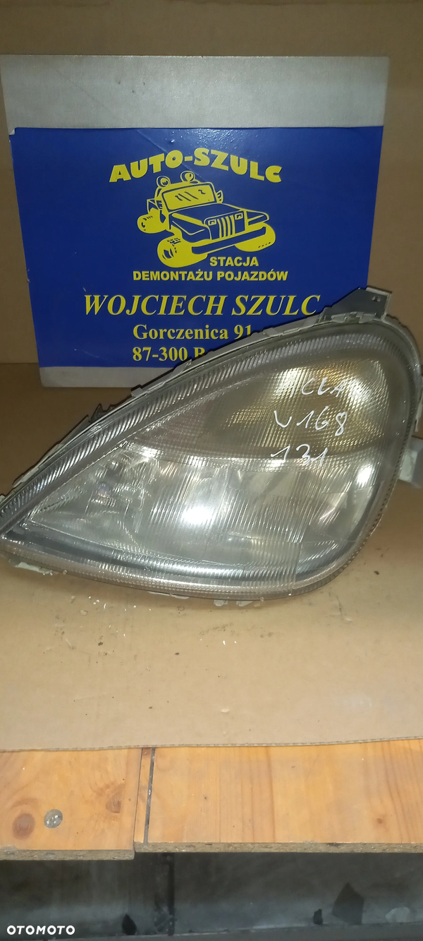 Lampa przód przednia lewa Mercedes A-klasa W168