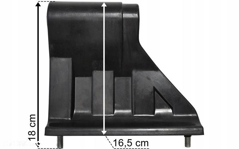 mercedes actros mp3 budowlany stopien dolny podwieszany krótki 18 cm - 5