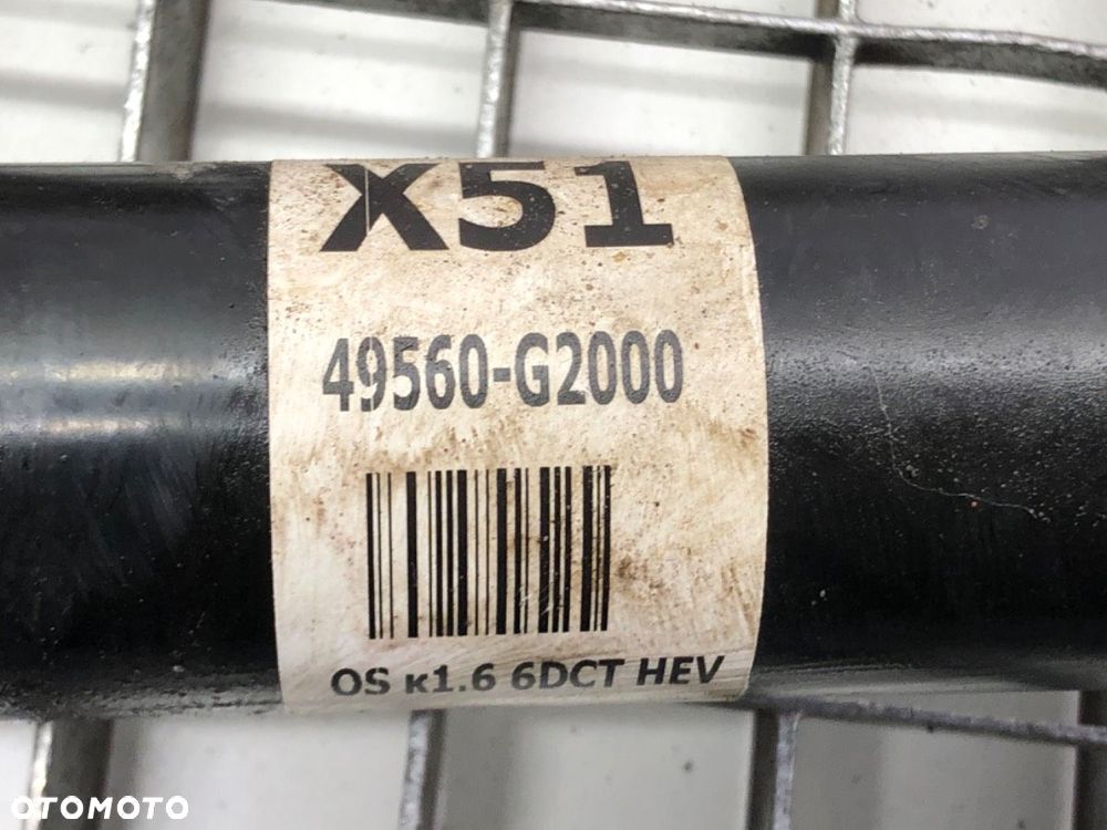 PÓŁOŚ PRAWY PRZÓD  HYUNDAI KONA (OS, OSE, OSI) 2017 - 2022 1.6 GDi Hybrid 77 kW [105 KM] Hybryda - 4