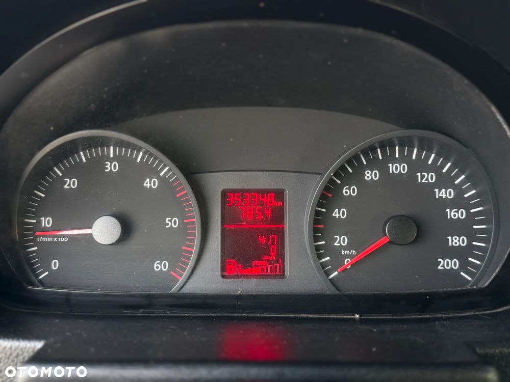 Volkswagen Crafter 2.5 TDI 163KM / Doka Brygadówka 7-osobowy / 2008 ROK PRODUKCJI / 353.348KM PRZEBIEG - 22