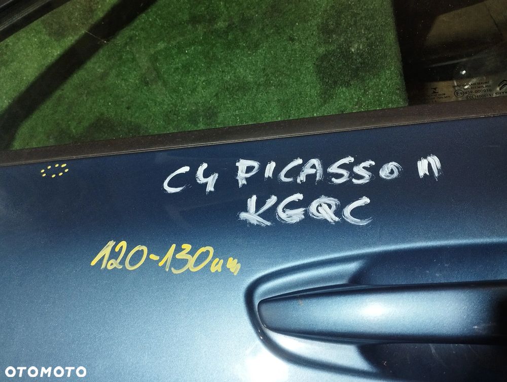 Drzwi przednie Przód Lewe KOMPLETNE Citroen C4 II Picasso 13- KOD KGQC - 7