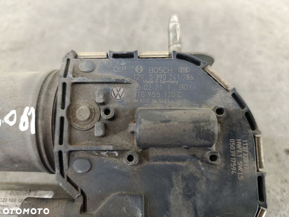 MECHANIZM WYCIERACZEK PRZÓD PRAWY VW TOURAN I 3397020666  1T0955024E - 3