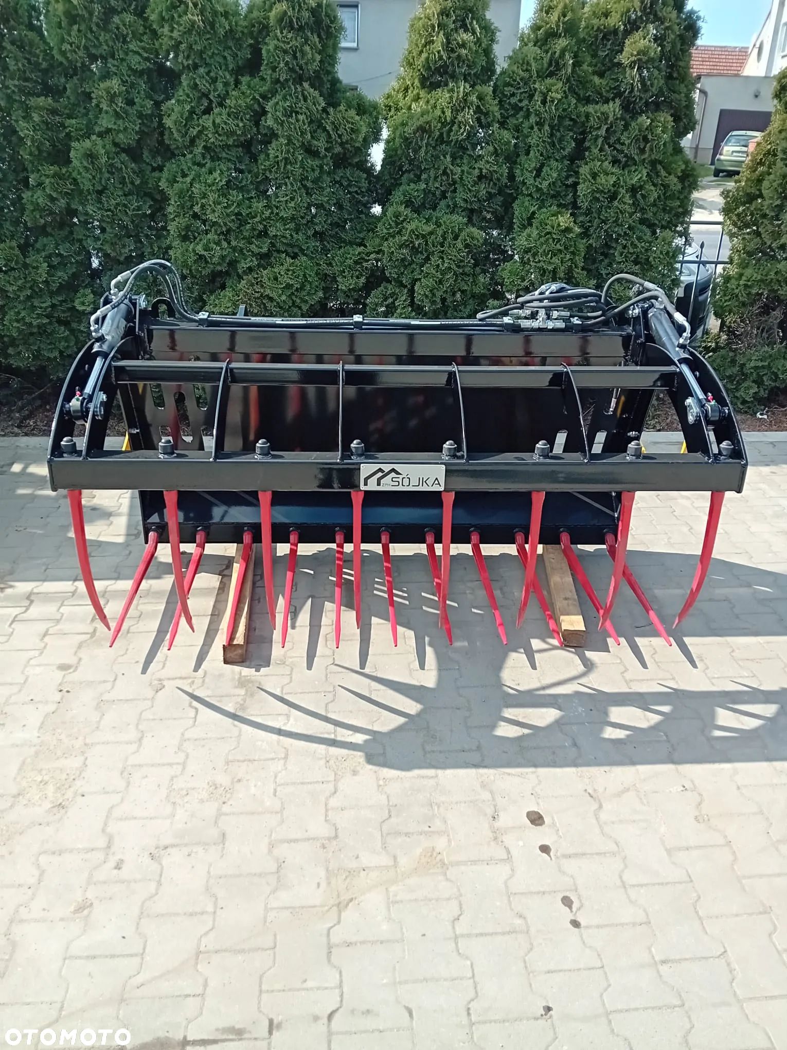 Krokodyl 140 cm, do tura, mocowanie mailleux, euro, faucheux, weidemann, giant - 1