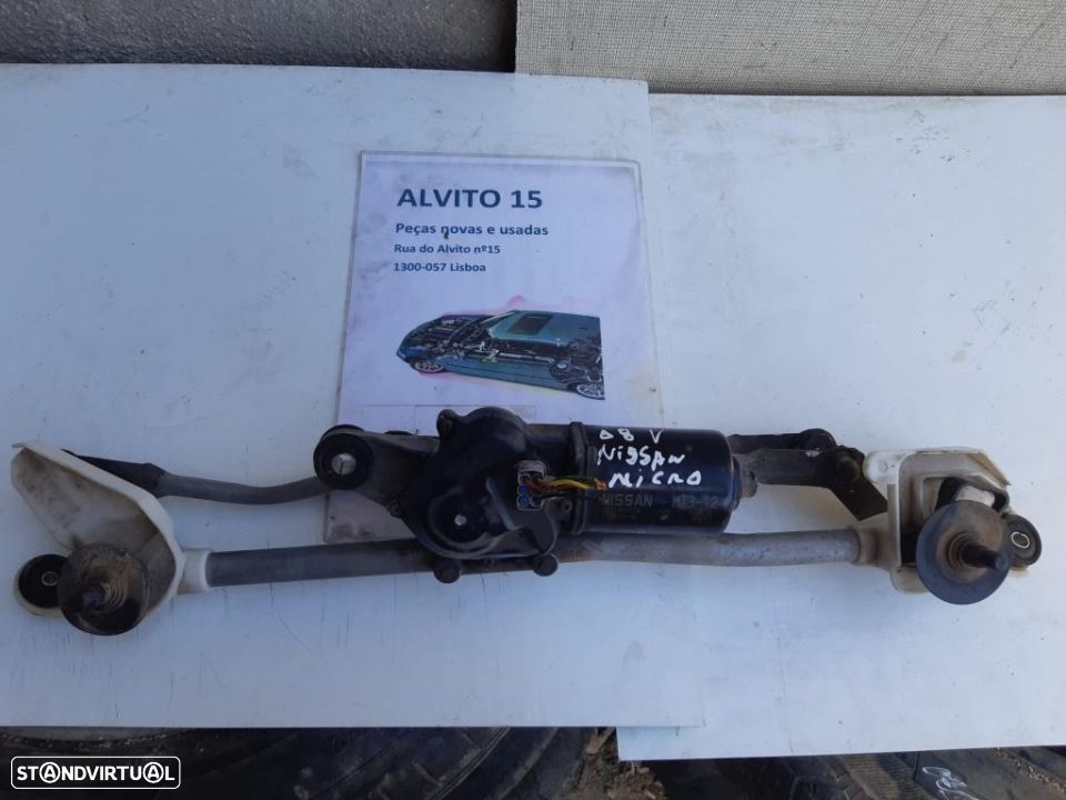 motor limpa para-brisas Nissan Micra 2008 - 1