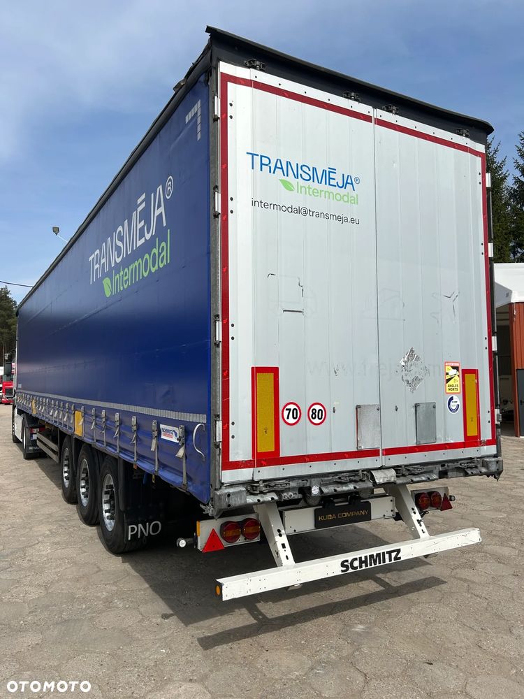 Schmitz Cargobull FIRANKA / PLANDEKI JAK NOWE / 657 841 KM PRZEBIEGU / ŁADNE OPONY / Z PEŁNYM WYPOSAŻENIEM DO ZAŁADUNKU / UCHWYTY PROMOWE / DOSTĘPNE 10 SZTUK KOLORY SREBRNY - NIEBIESKI - CZERWONY !! - 15