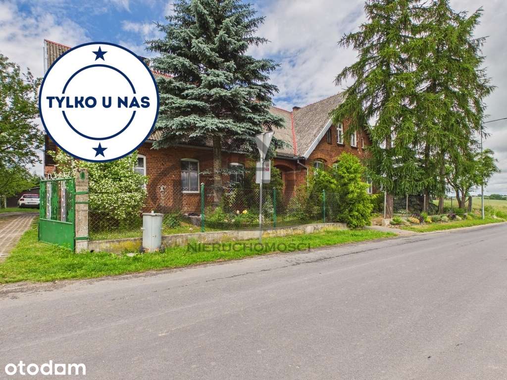 Przestronne mieszkanie z działką 1000 m2 | Stodoła