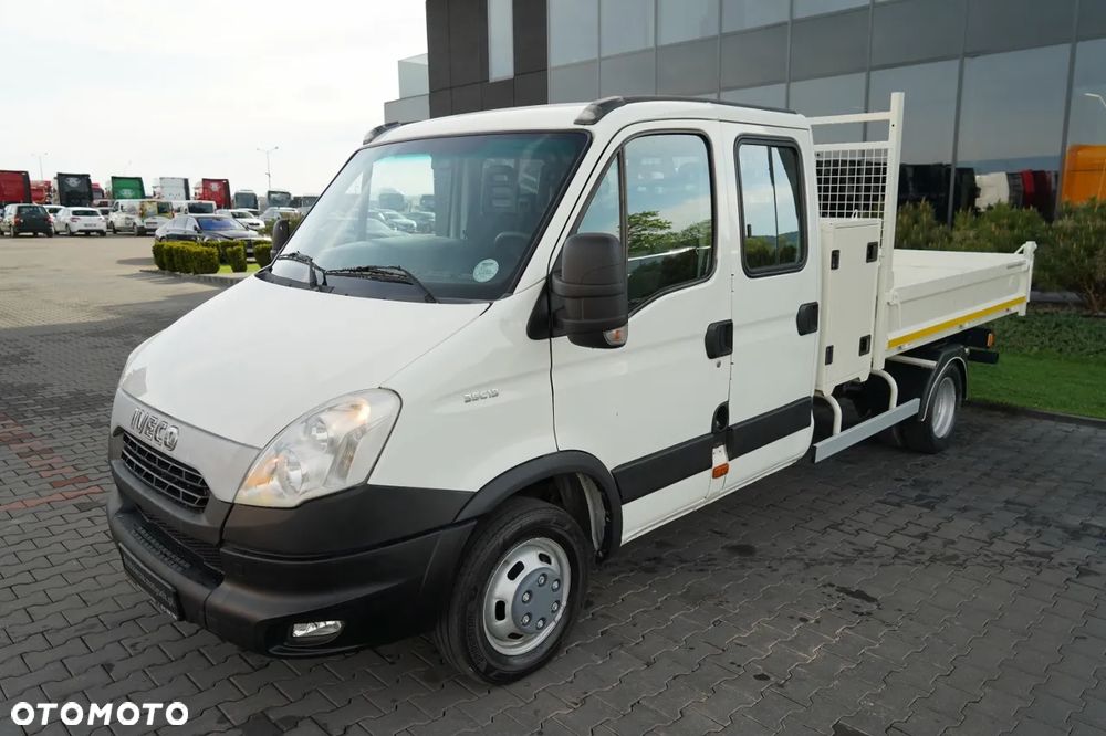 Iveco DAILY 35-130 / WYWROTKA / BRYGADÓWKA - 7 MIEJSC  / BLIŹNIAK / MANUAL / SPROWADZONY - 13