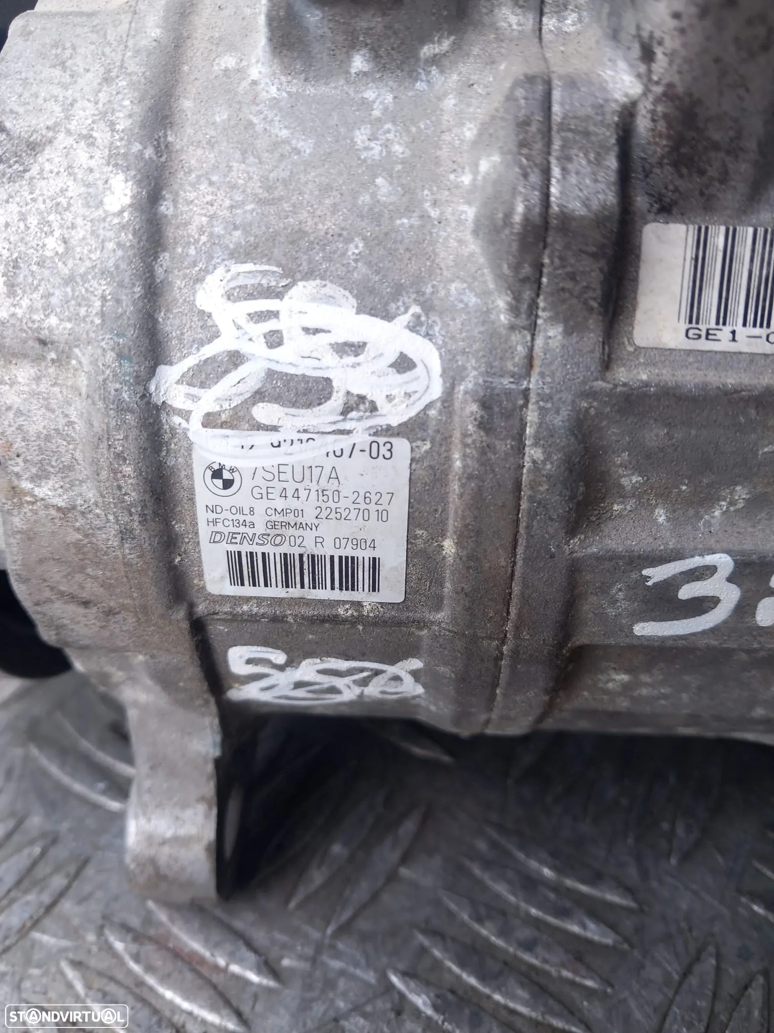 Compressor Ar Condicionado BMW Ref: 64529216467-03/7SEU17A/GE447150-2627 - 5