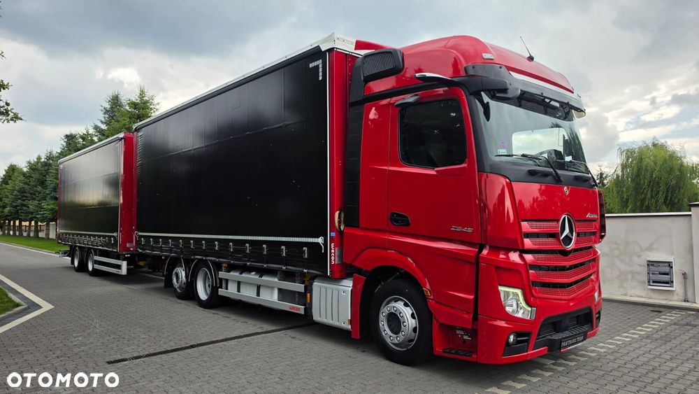 Mercedes-Benz ///ACTROS///2548///2022/// WECON///ZESTAW///TANDEM/// PRZEJAZDOWY///7.70+7.70/// KLIMATYZACJA POSTOJOWA/// WAGA///NAWIGACJA///STAN  BARDZO DOBRY - 4