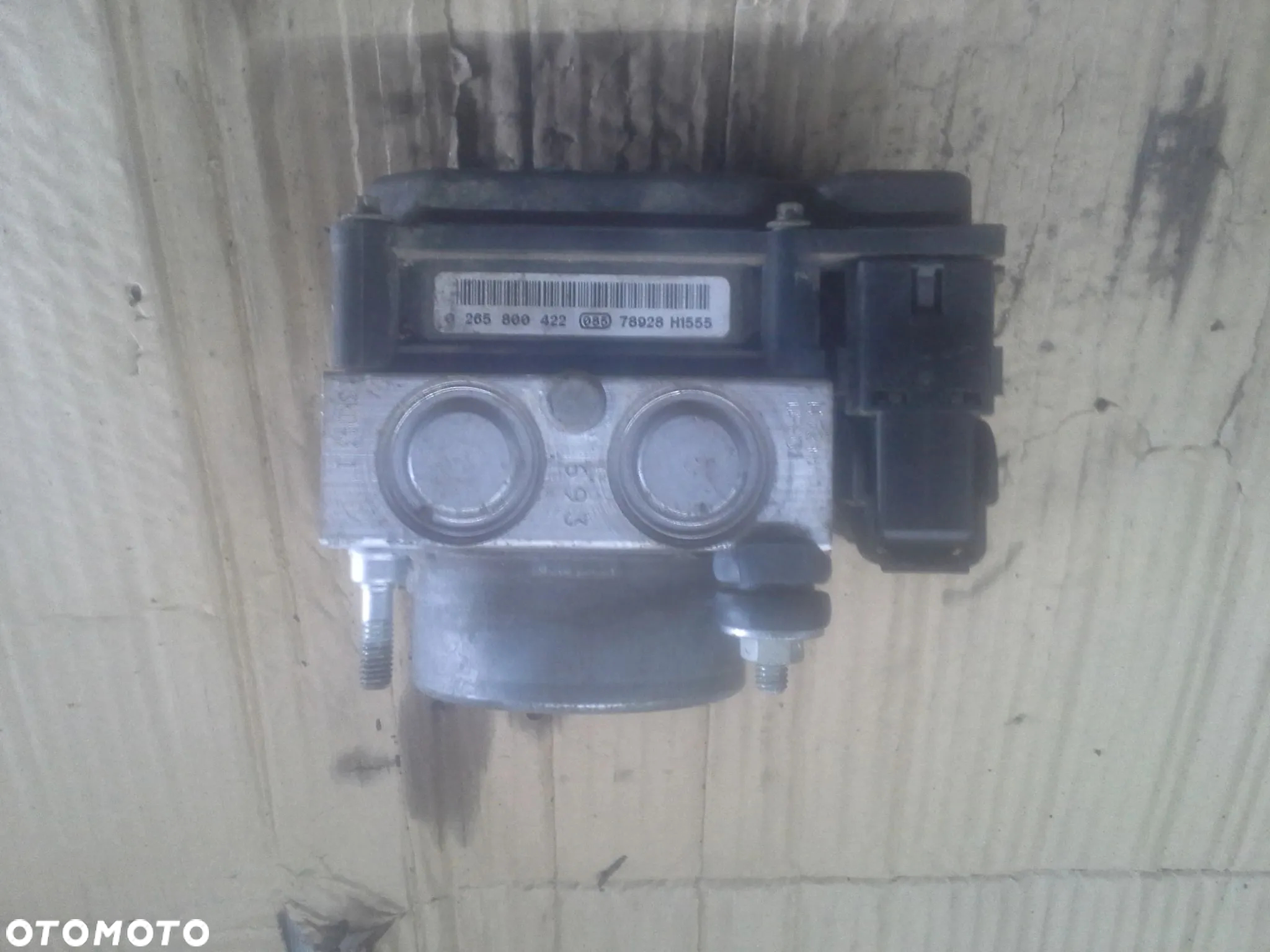 Opel Corsa D pompa sterownik abs 0265232238  0265800422 plus wtyczka z wiązką - 7
