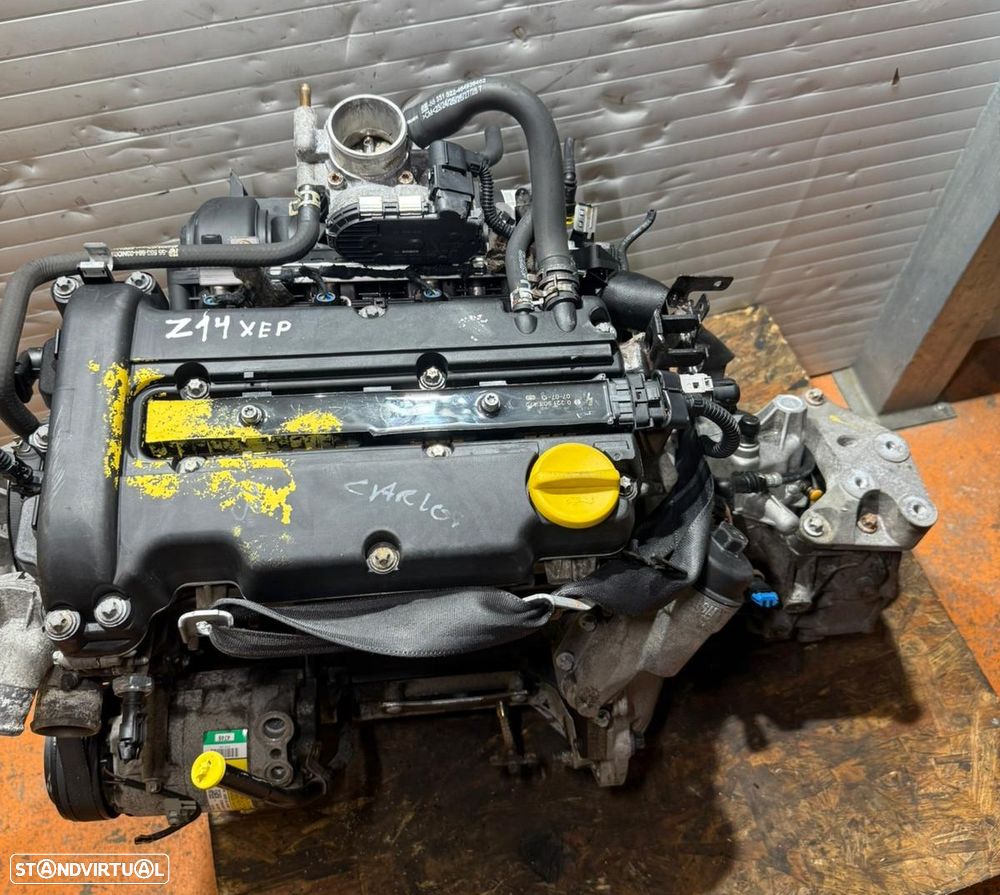 Motor Opel Corsa D/Astra H/Tigra 1.4i Ref: Z14XEP - 1
