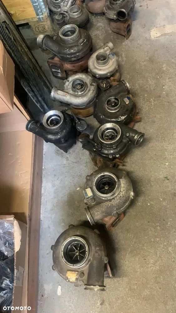 Pakiet turbosprężarek mix 27 sztuk MAN VOLVO i inne. Na części. - 4