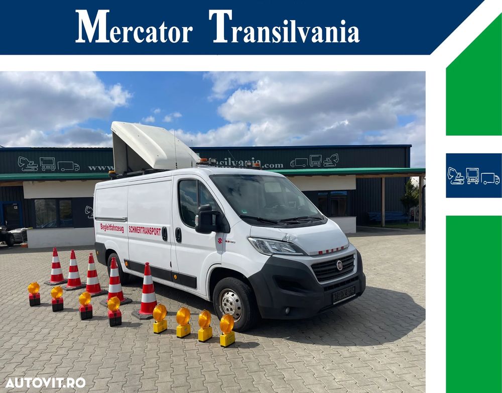 Fiat Ducato | Autospecială însoțire transporturi agabaritice BF3 / WVZ - 2