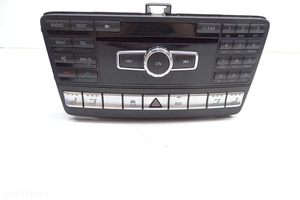 MERCEDES SLK W172 RADIO NAWIGACJA WYŚWIETLACZ 1729005507 - 2