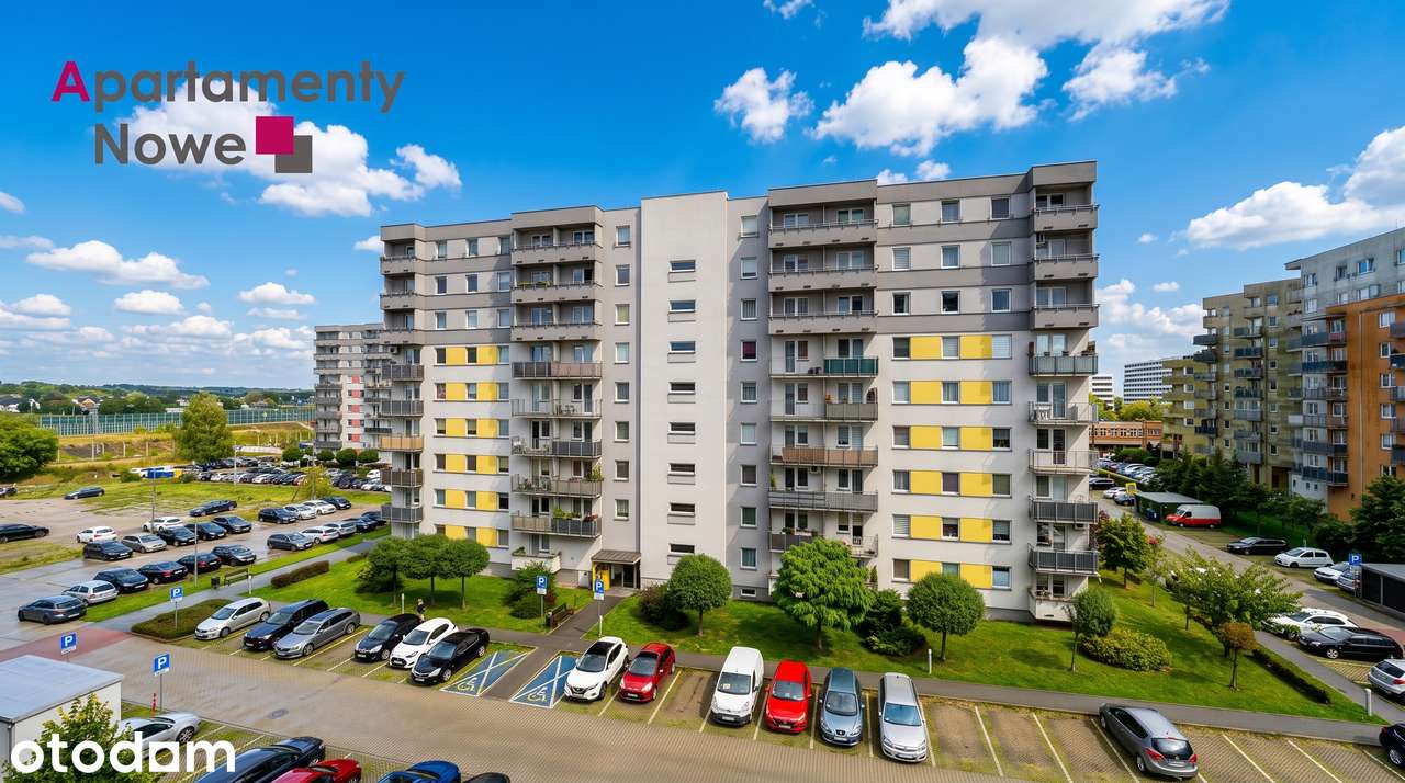 Przytulne mieszkanie 36 m2 z osobną sypialnią i balkonem os.Piastów 67