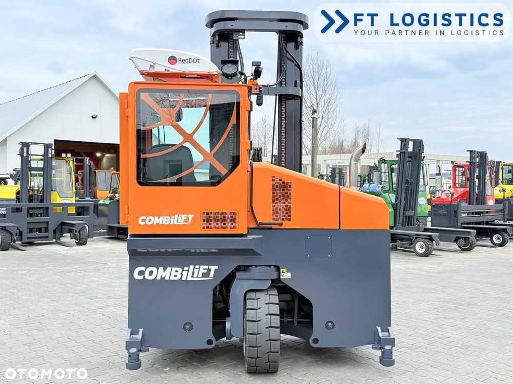 Combilift WÓZEK CZTEROKIERUNKOWY - WIELOKIERUNKOWY | COMBILIFT C4000 | DIESEL | TRIPLEX 6800MM | POZYCJONER WIDEŁ | OGRZEWANIE + KLIMATYZACJA | STAN IDEALNY | Szeroka oferta wózków czterokierunkowych i bocznych, dopasowanych do różnorodnych potrzeb i zastosowań - 9