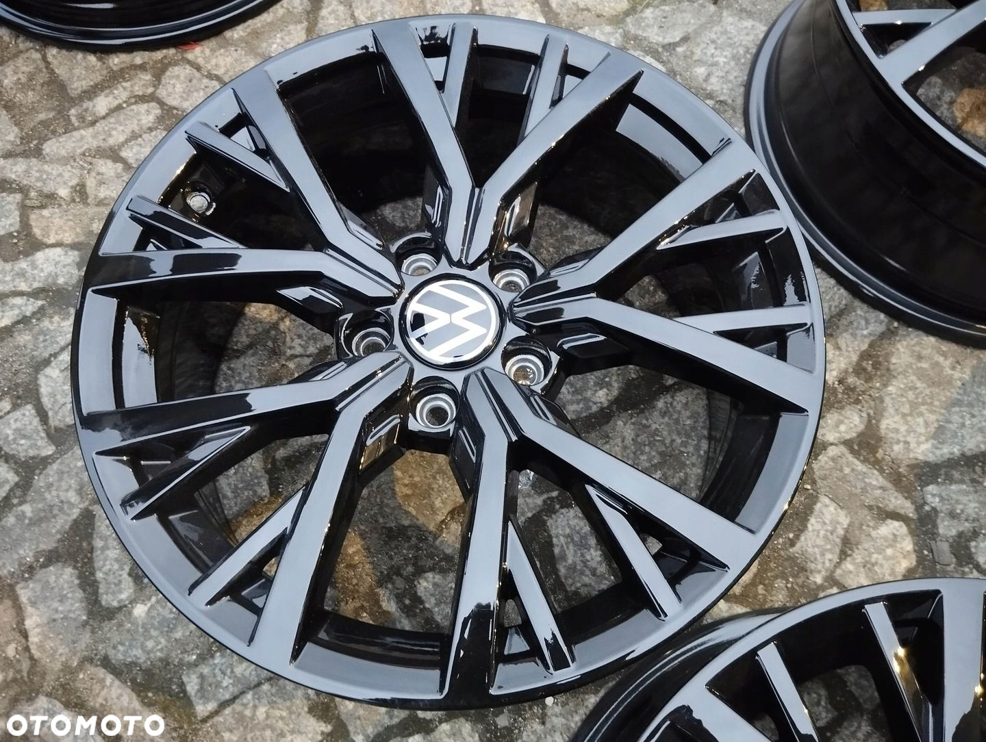 FELGI ALU VW TIGUAN T-ROC PASSAT 17 5X112 ORYGINAŁ 5N - 7