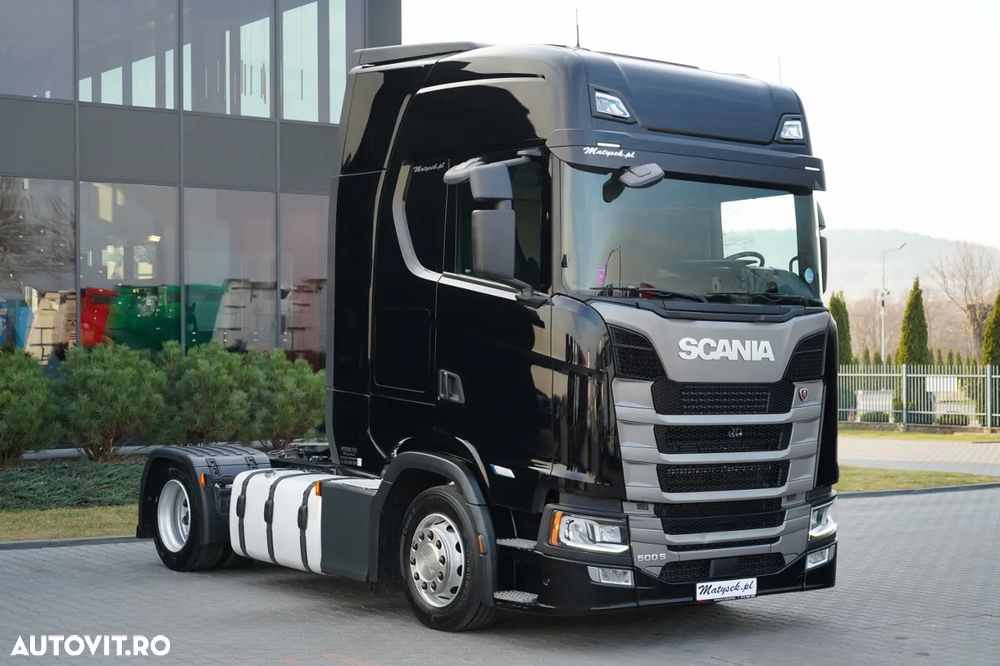 Scania S 500 / RETARDER / PLATĂ JOSĂ / MEGA / REZERVORE DE COMBUSTIBIL 1.400 L / I-PARK COOL / DUPĂ CONTRACT DE SERVICE GOLD / - 3