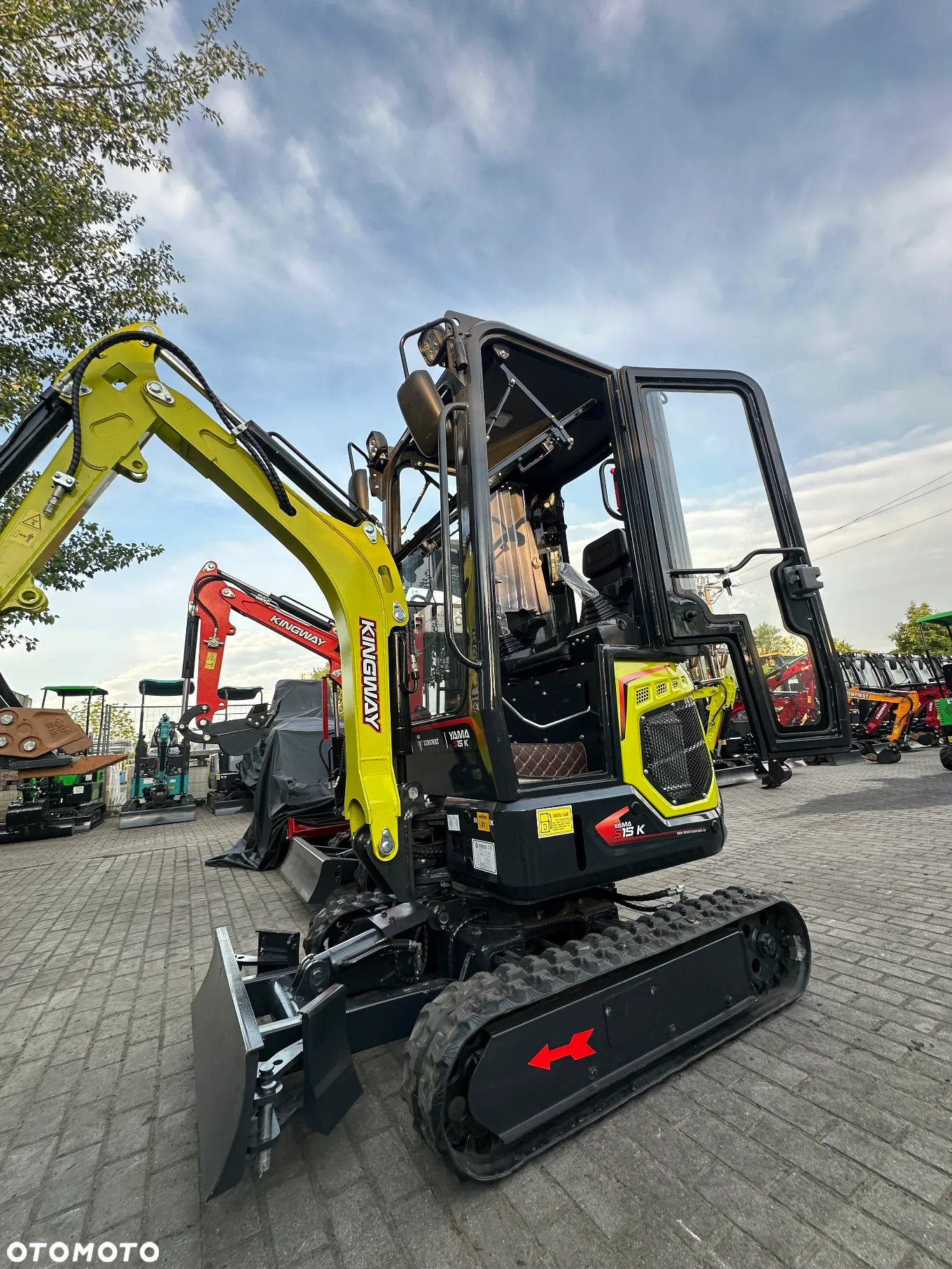 Kingway YAMA S15 1400kg Ramię skrętne JOISTICK 3 łyżki NOWA - 2