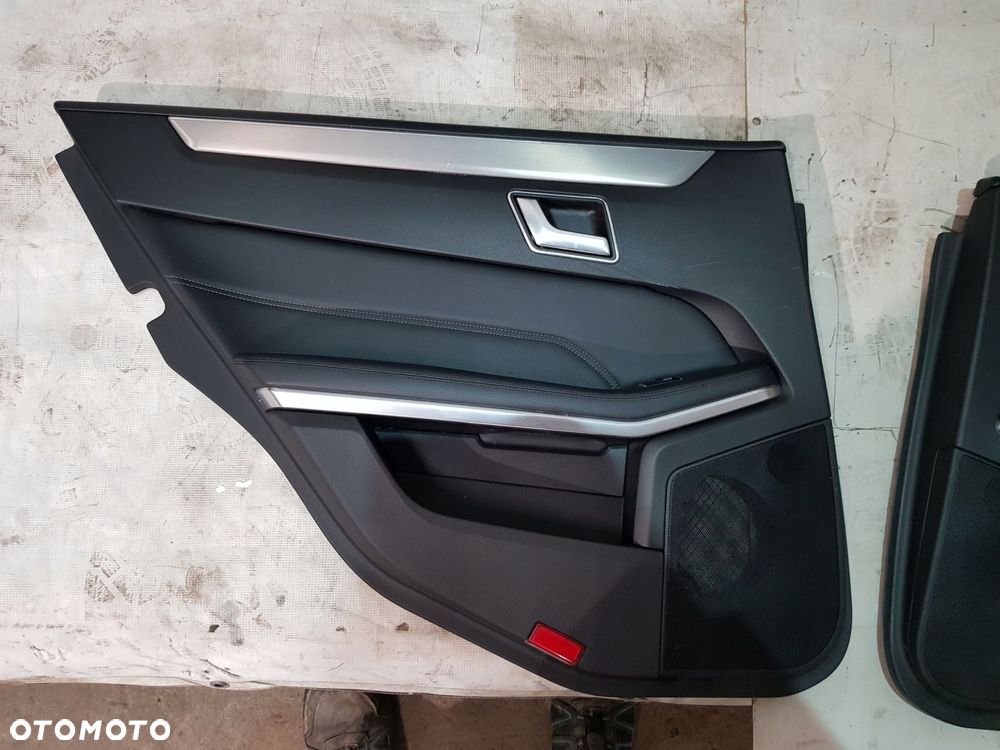 boczki drzwi skóra mercedes e-klasa w212 lift kombi komplet - 7