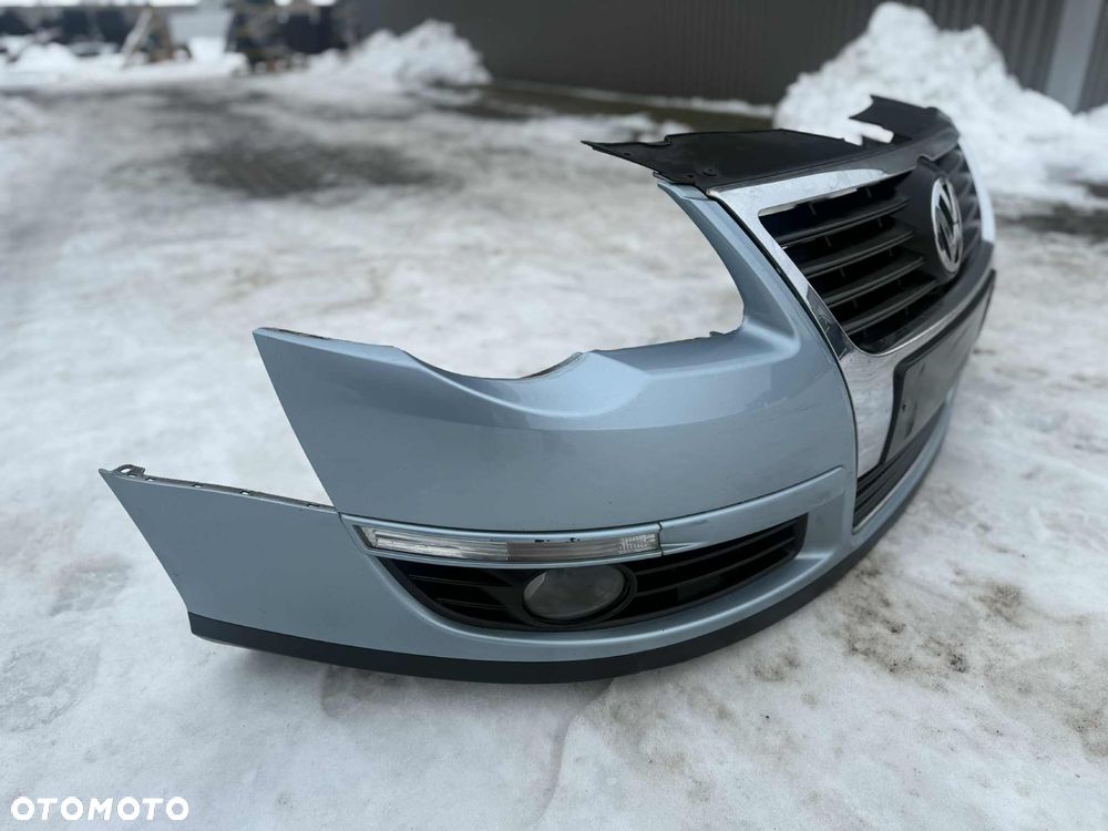 Vw Passat B6 Zderzak Przód Przedni Kompletny LB5M 05-10 - 3